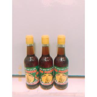 Combo 3 chai nước mắm truyền thống cá cơm Cà Ná-loại hạng 1_chai 330ml