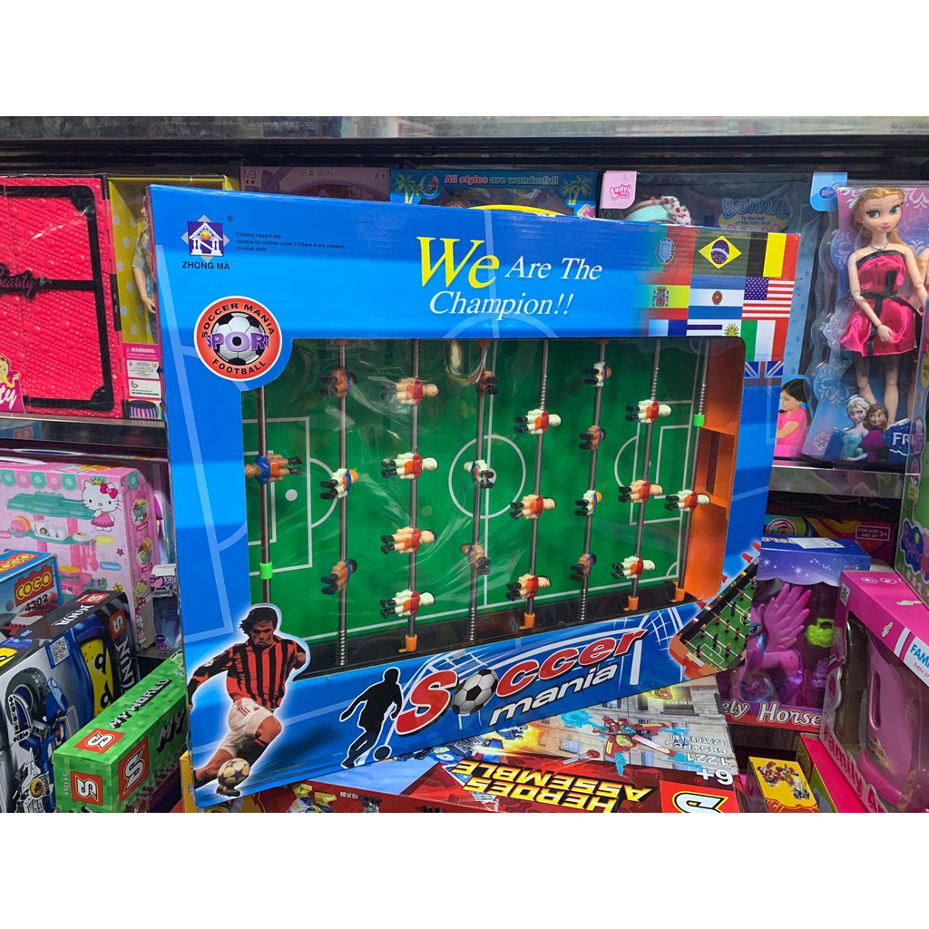 66898 - Soccer football play set - Bộ bàn bóng đá, bàn bi lắc kích cỡ lớn - kích thước bàn 57.5x46x9.2cm