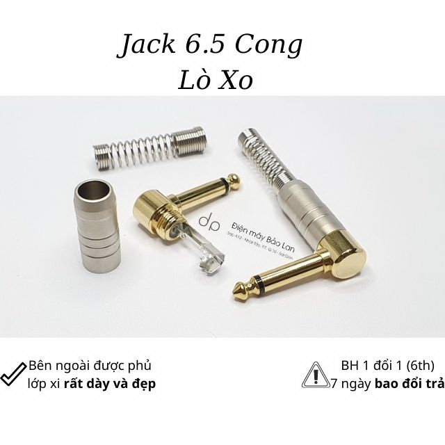 Jack 6 Ly Cong Lò Xo, Hàng Loại 1, Bảo Hành 6 Tháng, Giá SL 1 Cái