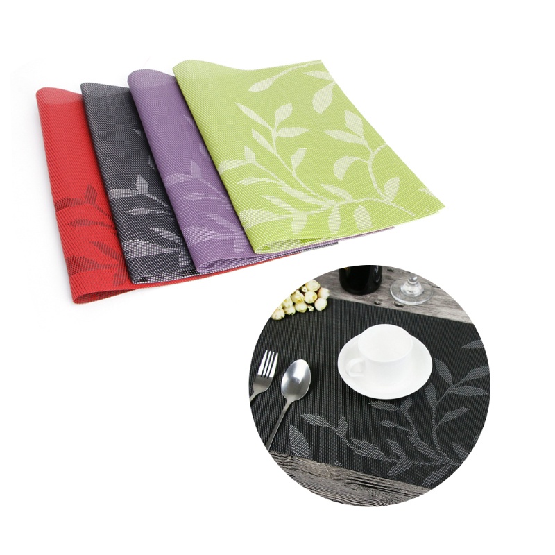 Tấm Lót Bàn Ăn Bằng PVC Cách Nhiệt Tiện Dụng Cho Gia Đình / Khách Sạn