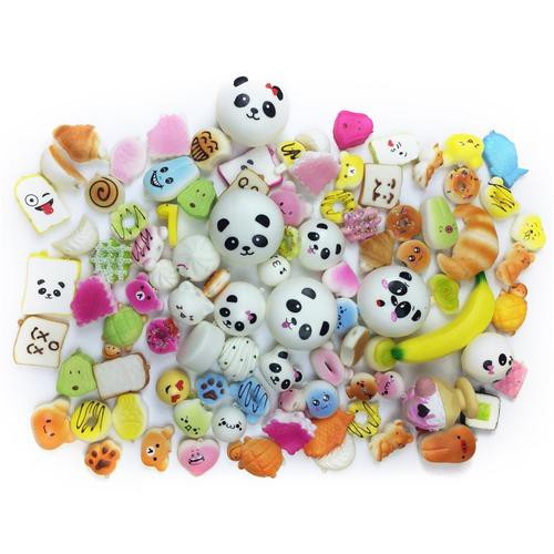 Set 30 Đồ Chơi Bóp Nắn Hình Gấu Trúc Vui Nhộn