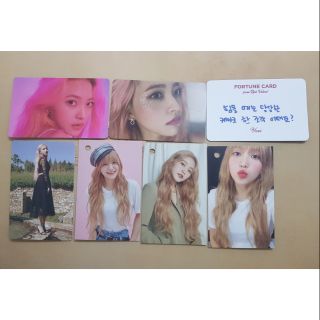 Thẻ bài photocard của Red Velvet Yeri