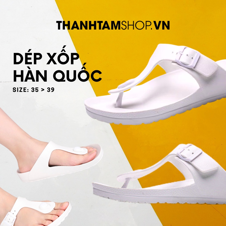 Dép Xốp Xỏ Ngón Hàn Quốc Chất Lượng Cao