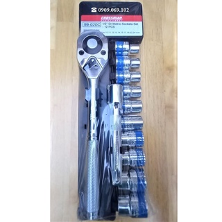 Bộ típ 1/2 inch crossman 12 món 99-020c
