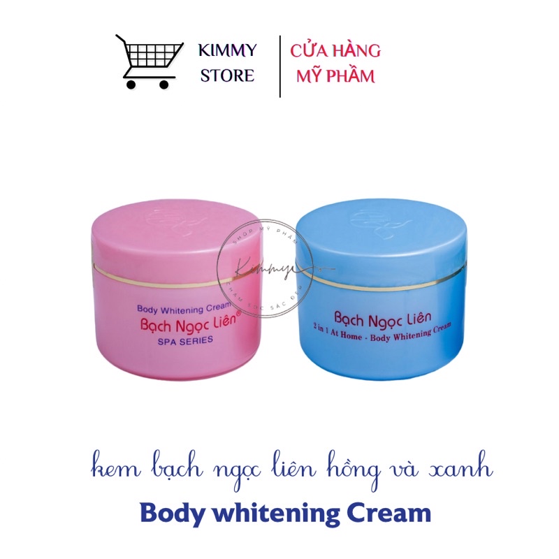 lẻ hộp 90g kem bạch ngọc liên xanh