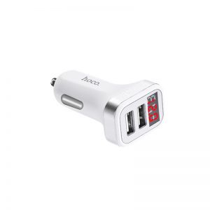 Tẩu Sạc Xe Hơi Hoco Z32 CỔNG USB + LED HIỂN THỊTẩu Sạc Ô tô Có Đèn Led - Bảo Hành Chính Hãng 12T