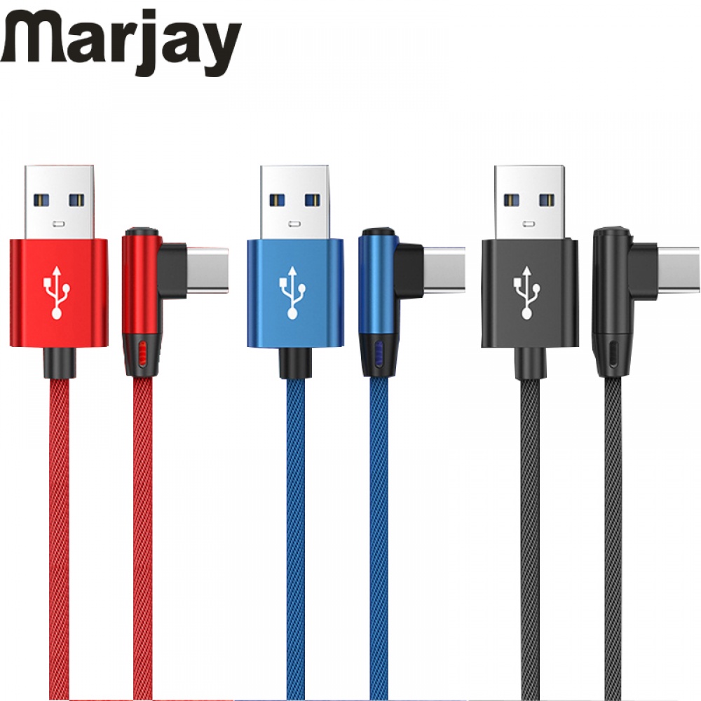 Dây Cáp Sạc Marjay 90 Độ Micro Usb Type C Chất Lượng Cao