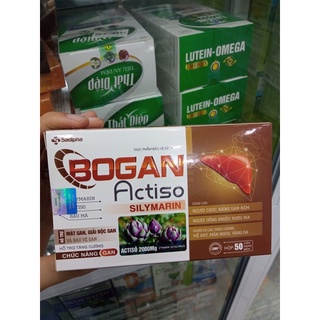Viên uống bổ gan, giải độc gan Bogan actiso Hộp 50 viên