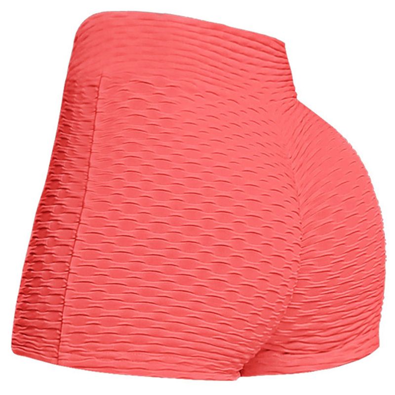 Xiangbao Quần Đùi Thể Thao Lưng Cao Nhanh Khô Cổ Chữ V Nâng Mông Màu Neon Cho Nữ