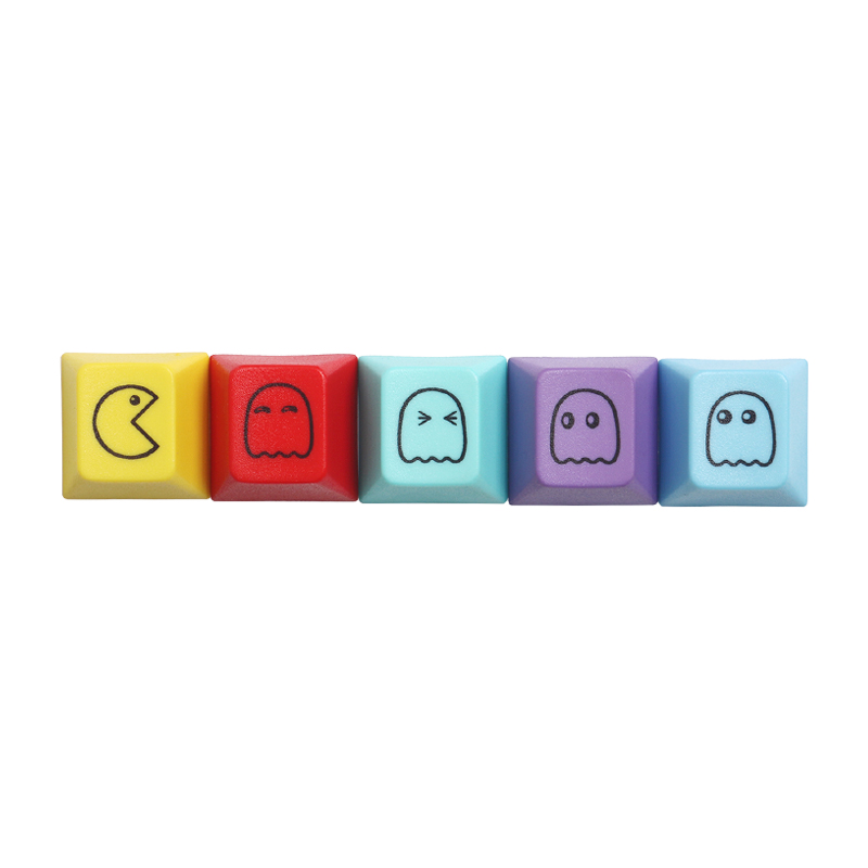 Bộ 5 Nắp Bàn Phím Cơ Học Chủ Đề Pac Pac Chất Liệu Biểu Tượng Cảm Xúc Thay Đổi cherry r4 esc