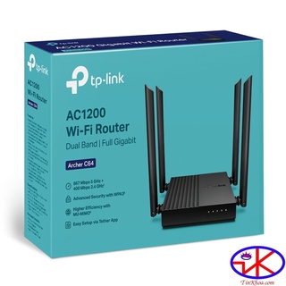 Bộ phát wifi tp-link archer c64 chuẩn ac 1200mbps