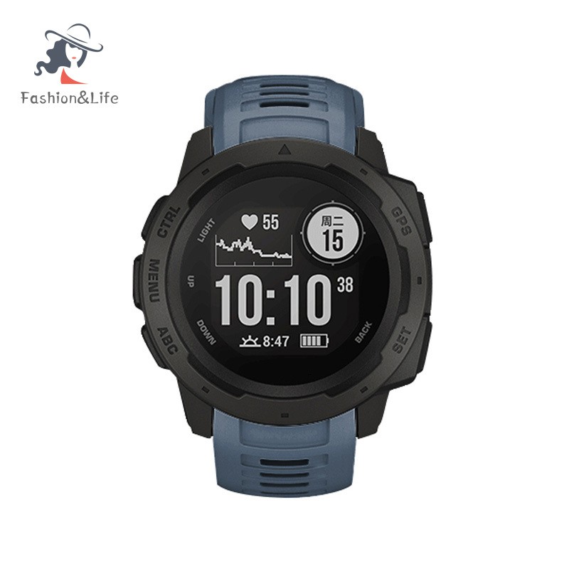 Dây Đeo Silicon Thay Thế Cho Đồng Hồ Thông Minh Garmin Instinct 22mm