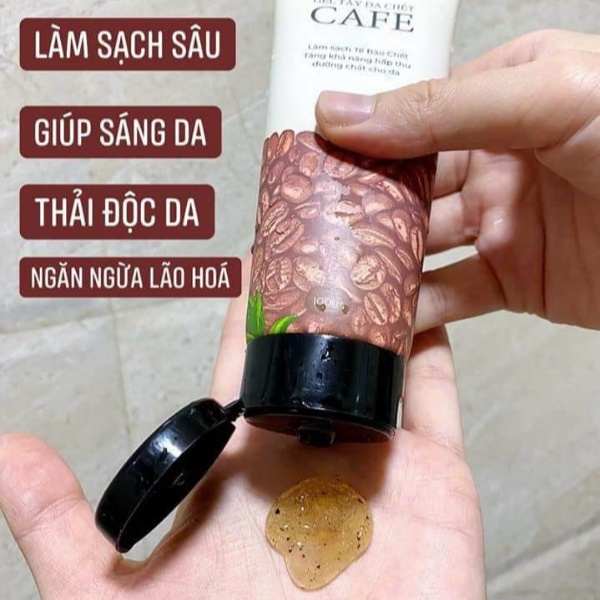 GEL TẨY TẾ BÀO CHẾT CAFE