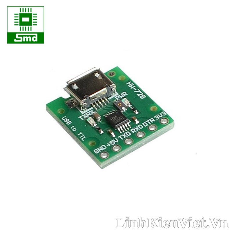 USB to TTL (CH340E) module chuyển đổi USB sang RS232 chuẩn TTL