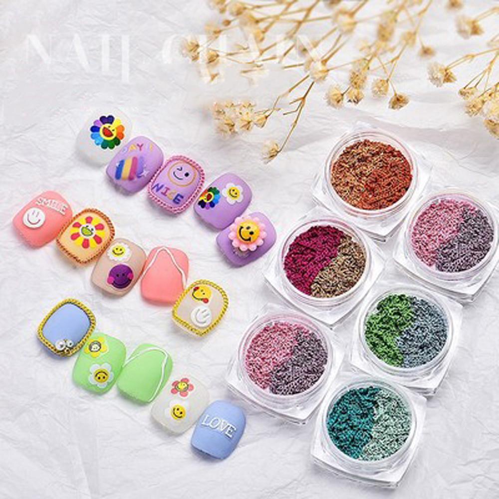 CLEOES Phụ Kiện Kim Loại Trang Trí Móng 3D Phong Cách Nhật Bản Xinh Xắn