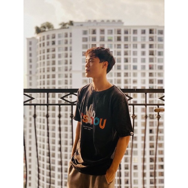 Áo thun It'S You VAT 09👌Văn Toàn🌺Tay Lỡ Dáng Rộng Việt Nam👏Unisex chất cotton mịn mềm🌸 1 màu Đen duy nhất(Cotton loại 1) | BigBuy360 - bigbuy360.vn