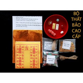 Bộ thất bảo cao cấp - Cốt bát hương, cốt bát nhang