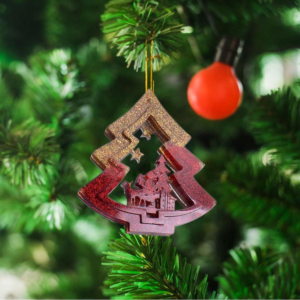 Khuôn Nhựa Làm Đồ Trang Trí Giáng Sinh|Khuôn Silicone Làm Trang Sức Hình Chữ Merry Christmas