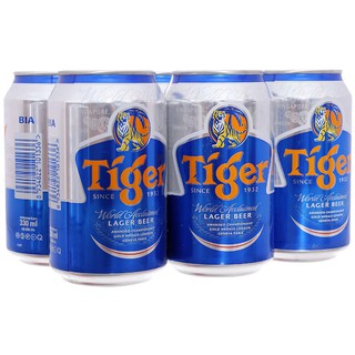Thùng Bia Tiger 24 Lon 330ml