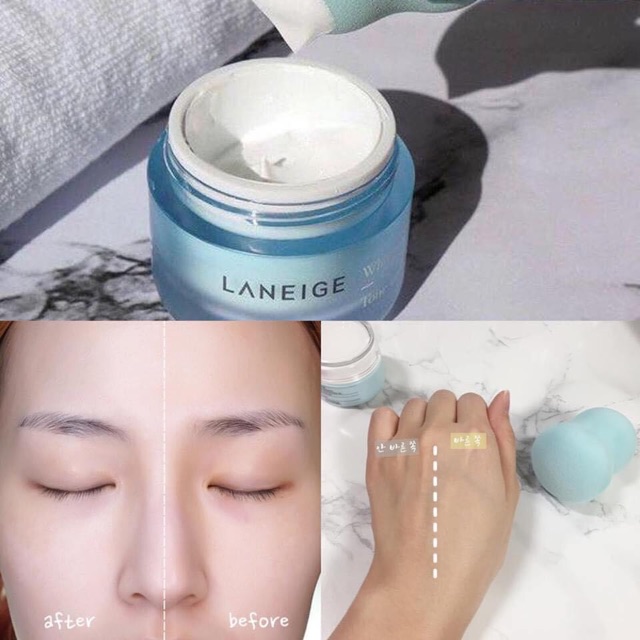 KEM NÂNG TONE DƯỠNG TRẮNG LANEIGE WHITE DEW TONE UP CREAM