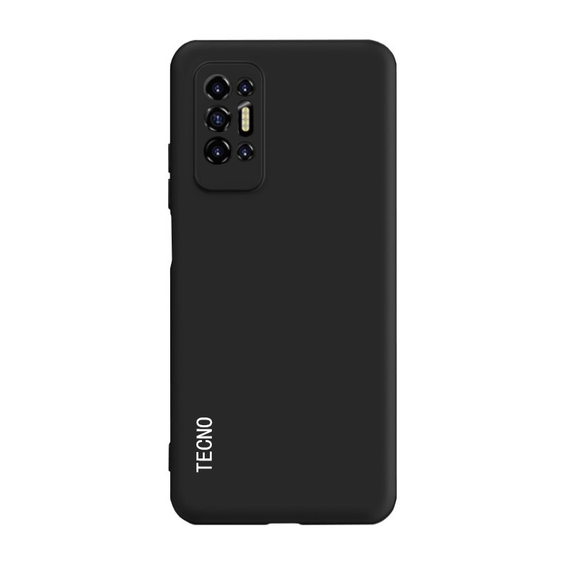 Ốp Điện Thoại Silicon Màu Trơn Chống Sốc Cho Tecno Spark 6 GO 2021 2020 2023 Spark 6 5 Air 7 7T POP 5 LTE Pova 2 3 4 Pro Neo 2 LE7