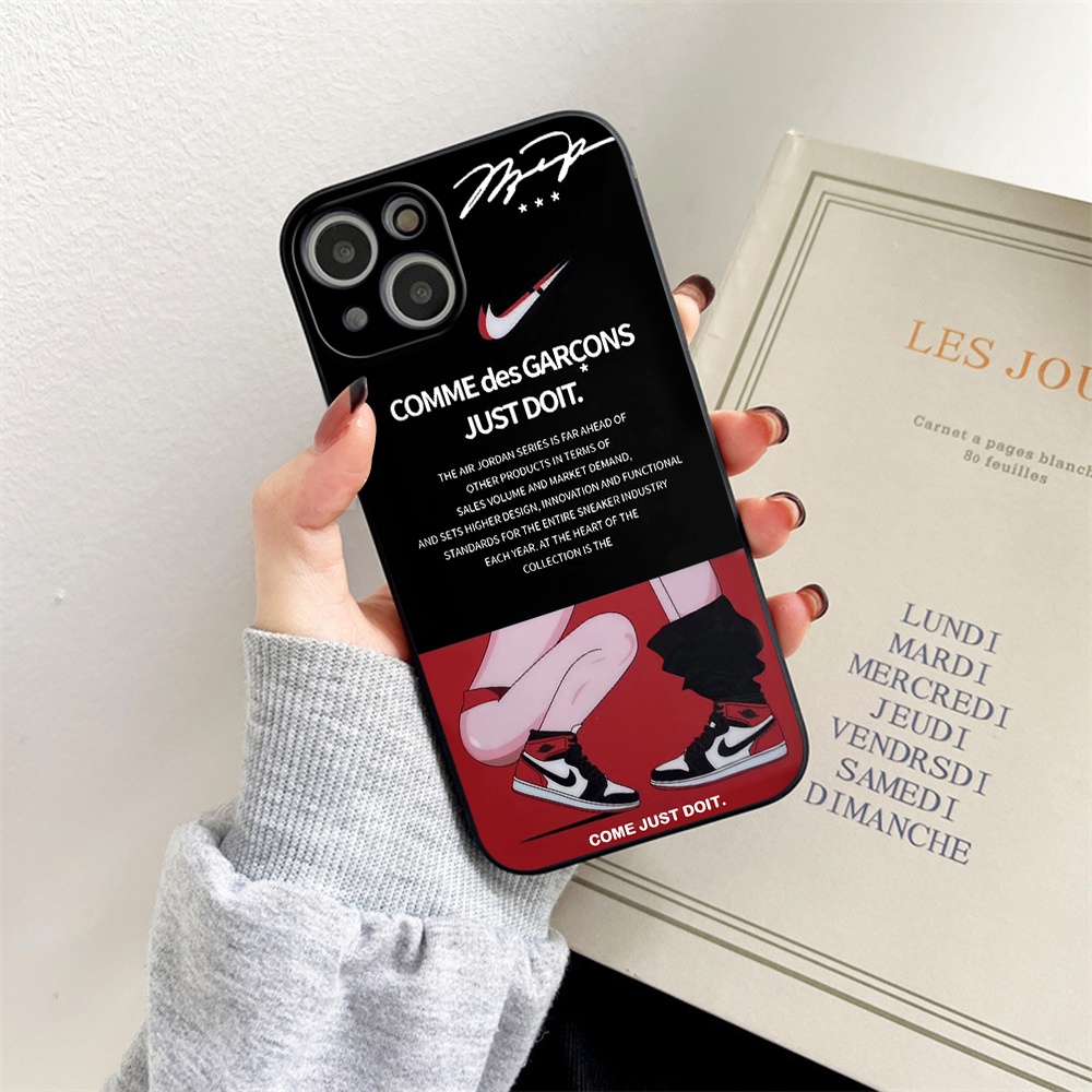 ️‍Ốp Điện Thoại Mềm In Logo Thời Trang Cho iPhone 11 13 Pro Max XS Max XR 7 8 Plus 12Pro 13 Pro