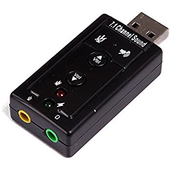 USB Sound 7.1 Channel chuyên jack âm thanh qua cổng usb