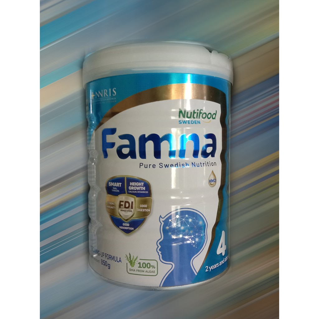 Sữa bột nutifood Famna số 4 850g
