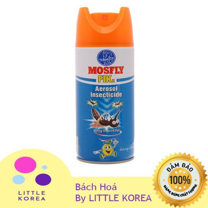 Xịt muỗi Mosfly Fikz hương chanh 300ml