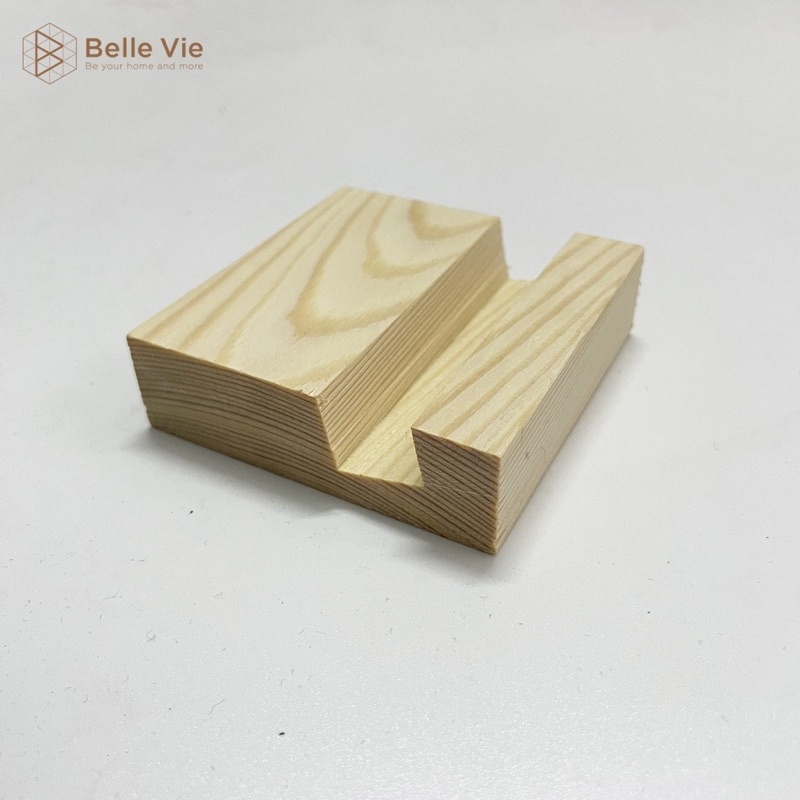 Giá Đỡ Điện Thoại, Kệ Để Điện Thoại Gỗ Thông - Xem Phim Chống Trượt Nhỏ Gọn
