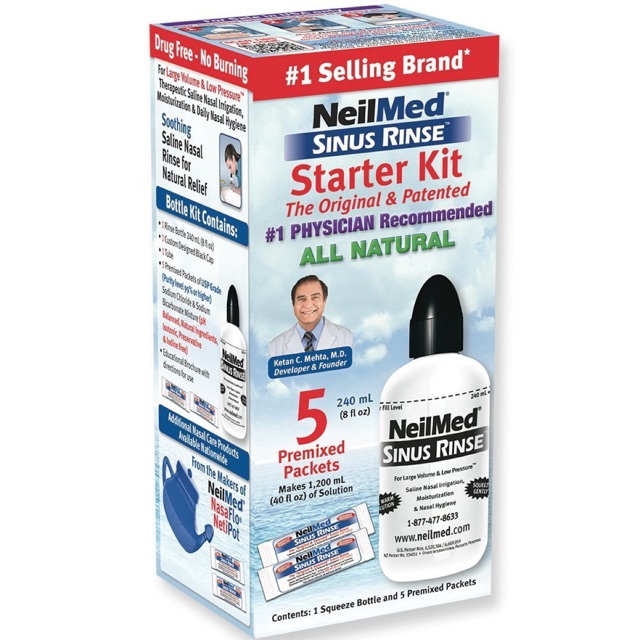 Bình rửa mũi Neilmed