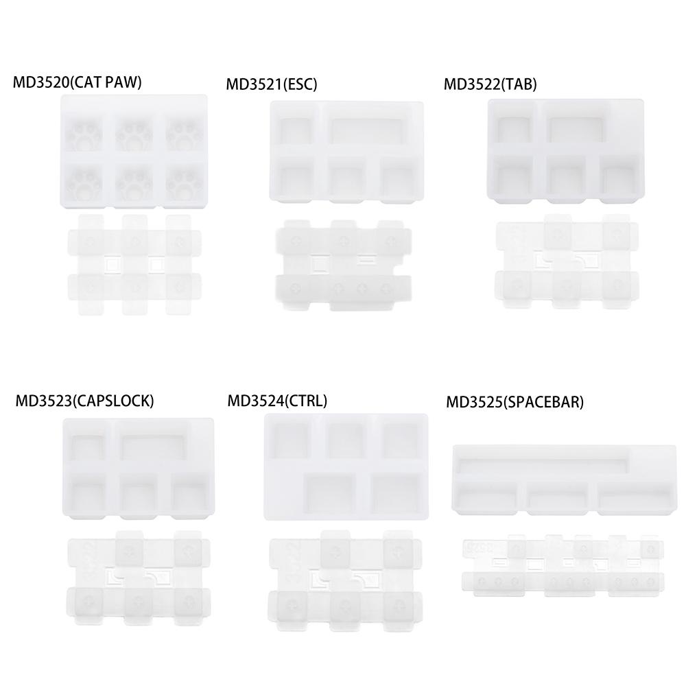 Khuôn Làm Nhựa Resin UV Hình Chìa Khóa 1|Khuôn Silicone Làm Bánh