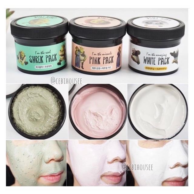 [Mã SKAMA8 giảm 8% đơn 300K] Mặt nạ Dream Works I’m The Real SHREK PACK hũ 110g