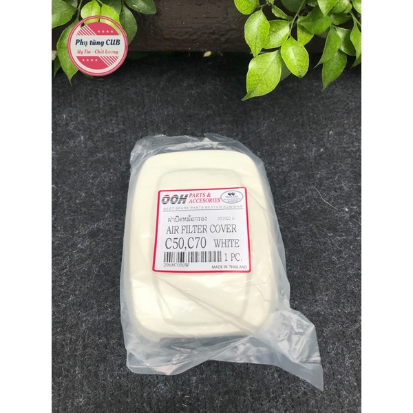 Nắp chụp bửng cub 78-79-cánh én màu ngà hàng thái