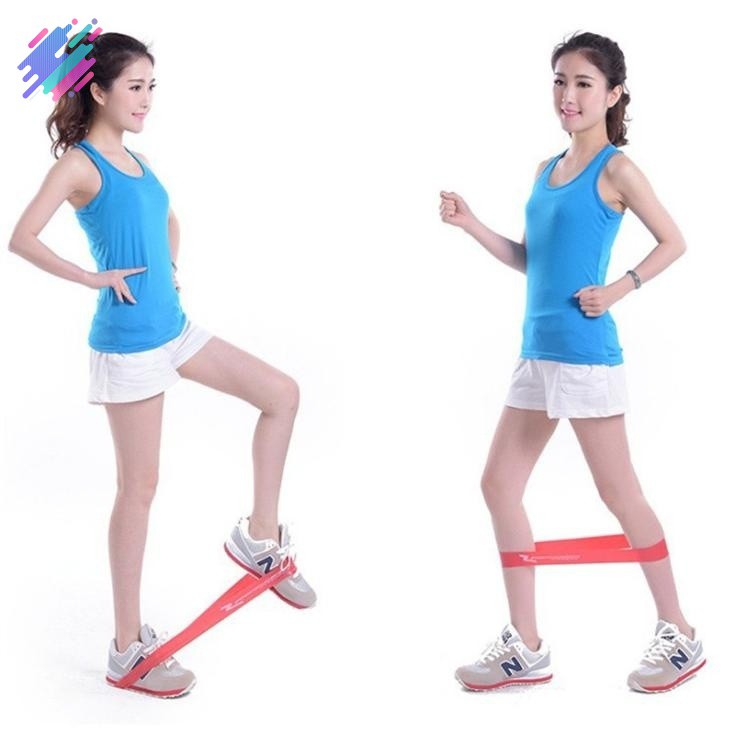Dây đai cao su latex đàn hồi kháng lực luyện tập thể thao
