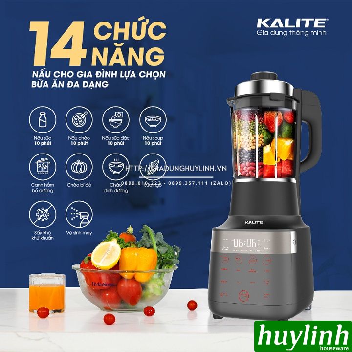 Máy làm sữa hạt đa năng Kalite KL-950 - 1.75 lít - 2700W