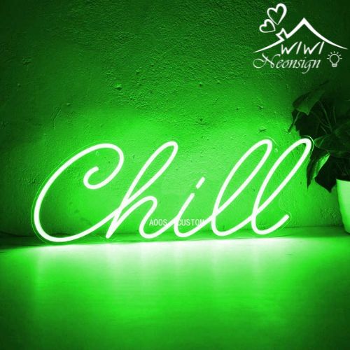 Đèn led neon chữ chill trang trí decor phòng ngủ góc làm việc.quà tặng cực chất