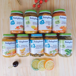 [Mặn - Ngọt 4m-6m] Hũ Dinh Dưỡng Babydream Hữu Cơ