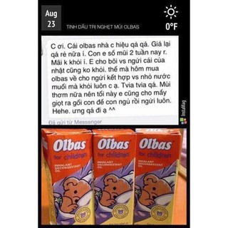 Tinh dầu trị ngạt mũi Olbas Oil 10ml