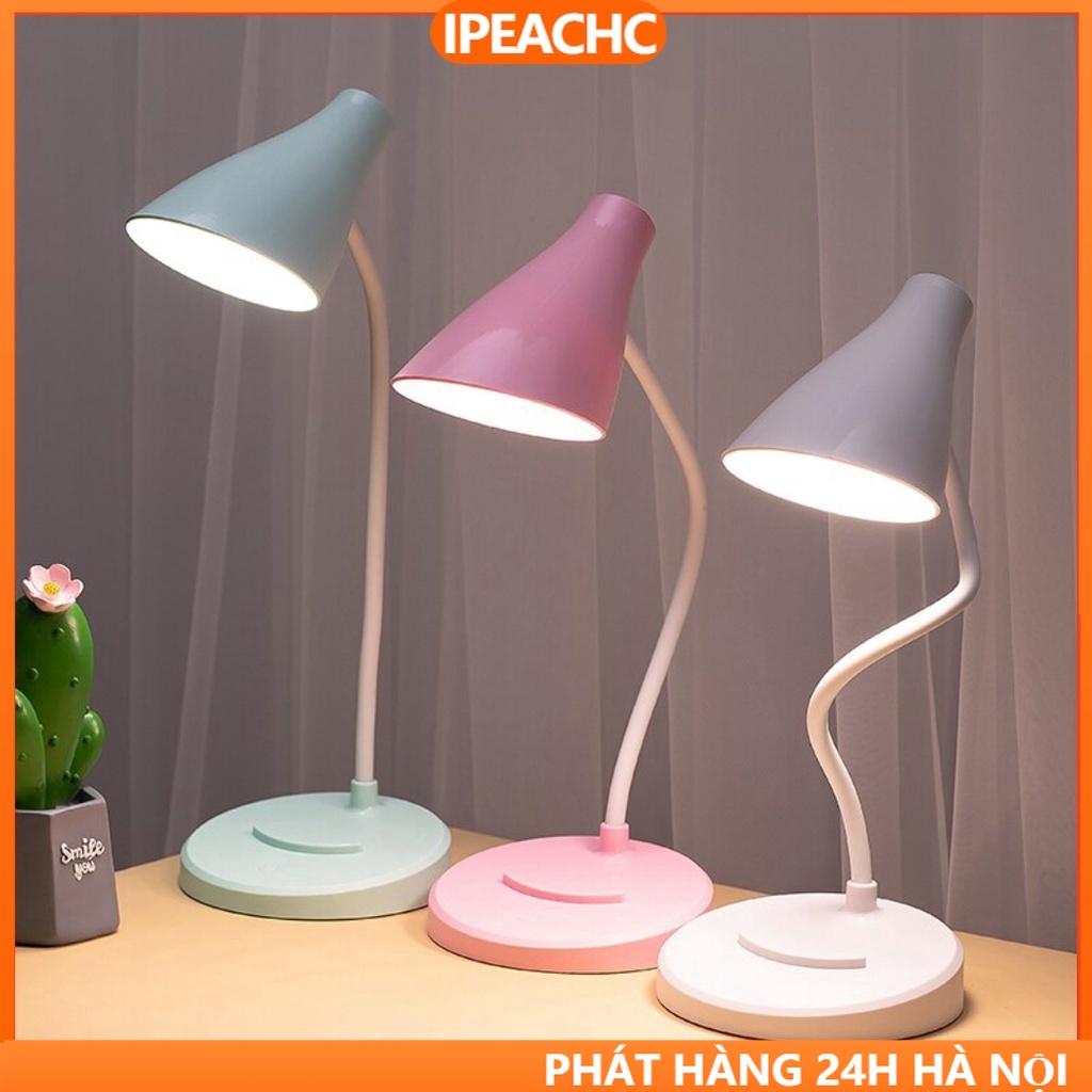 Đèn học để bàn chống cận cắm điện SL-902 với 3 chế độ ánh sáng trắng, vàng và trắng ấm được độ sáng