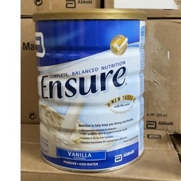 Sữa bột Ensure Original Nutrition Powder hộp 850g của Úc