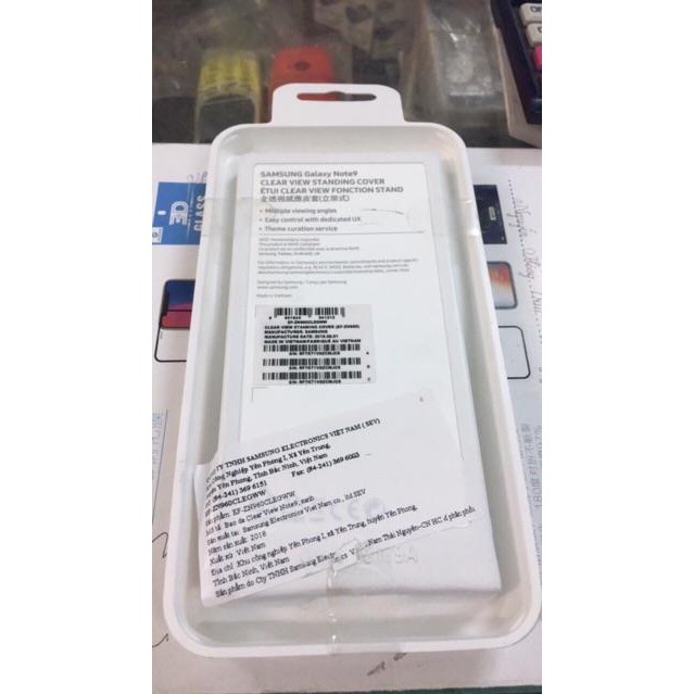 Bao da Clear View chính hãng Samsung S8/S8Plus/ S9/ S9+