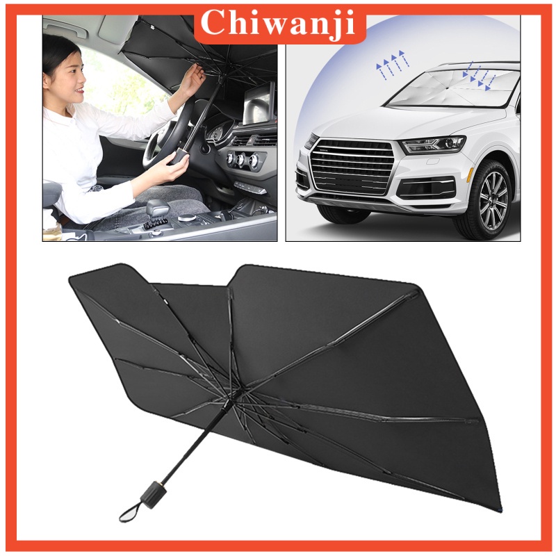 Dù Che Nắng Chống Tia UV Có Thể Gập Lại Gắn Kính Chắn Gió Xe Hơi
