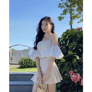 Quần short ống rộng