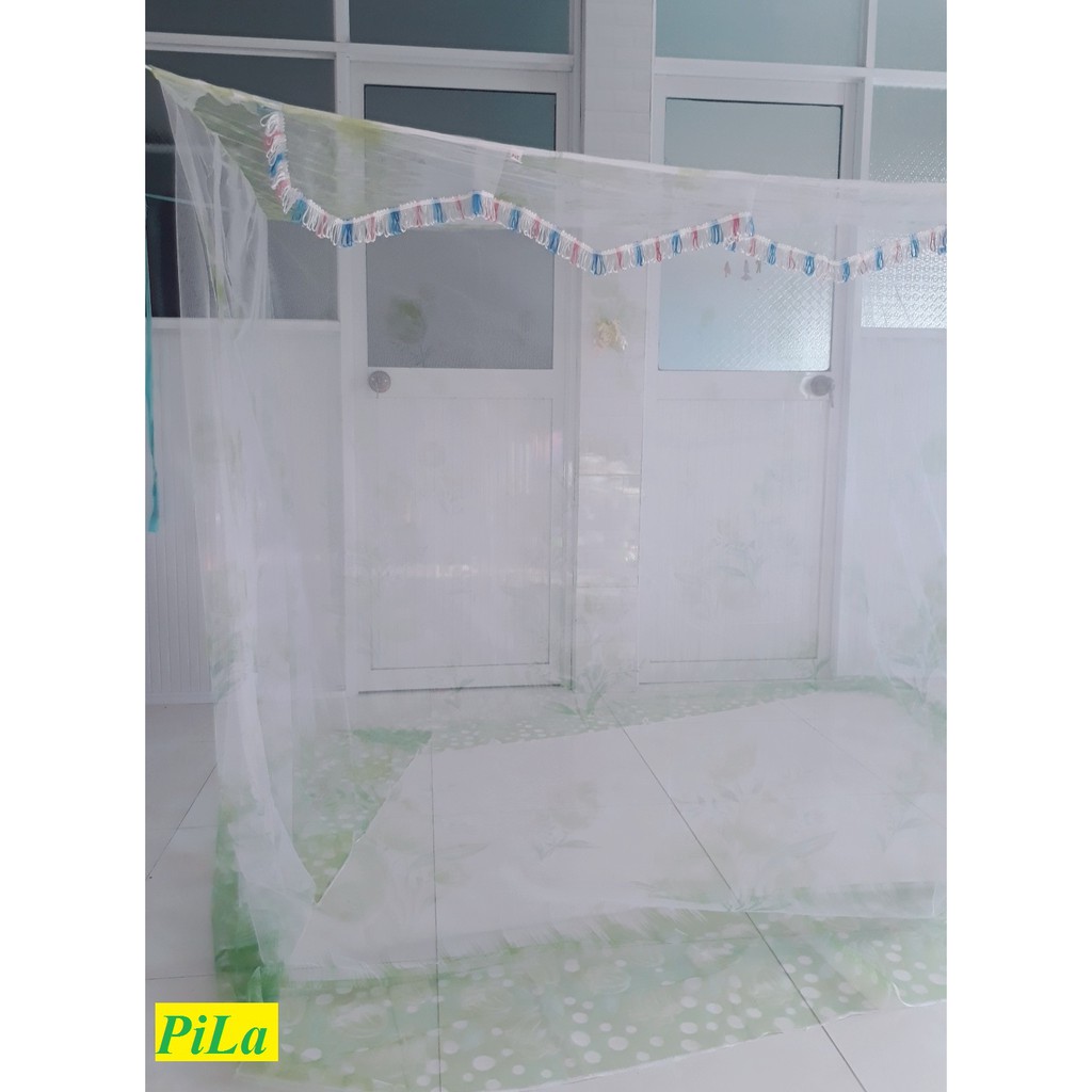 Mùng Ngủ 3M x 2M, 2M5 Tuyn Bông Đẹp Chống Mũi