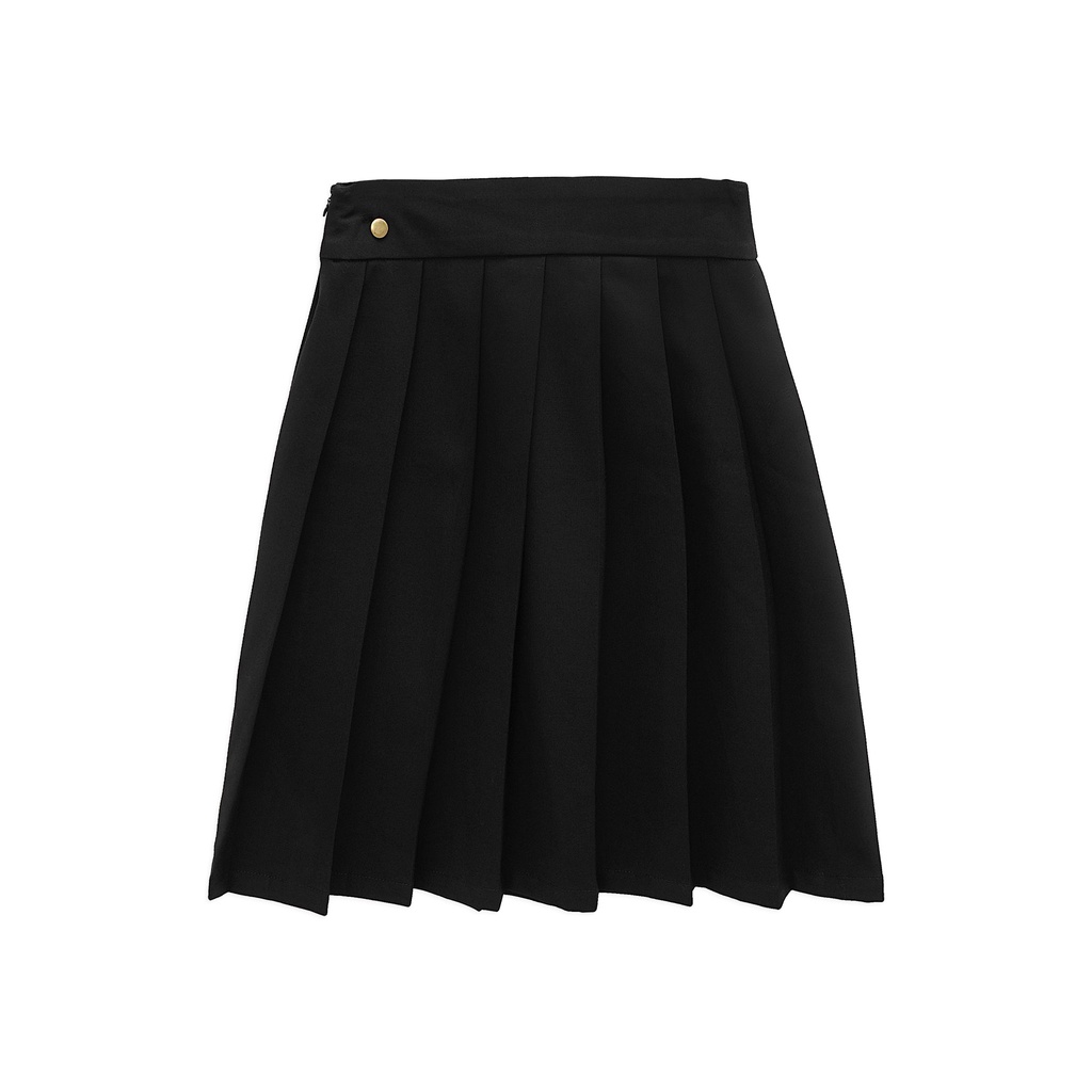 Chân Váy Nữ A-Line Pleated , Chất Vải Cotton Lạnh Thoải Mái , WV000041 ,SOMEHOW