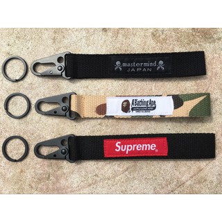 Móc treo chìa khóa Supreme vải canvas siêu chất bền ( hàng tặng kèm khi mua đồ tại store Supreme )