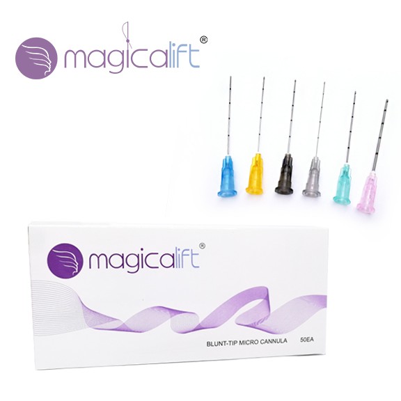 (Q1-HCM) Kim CANNULA Đầu Tù Tiêm Filler Cao Cấp Magicalift - Kim Canula Đủ Size Có Sẵn Kim Mồi Chính Hãng Cao Cấp