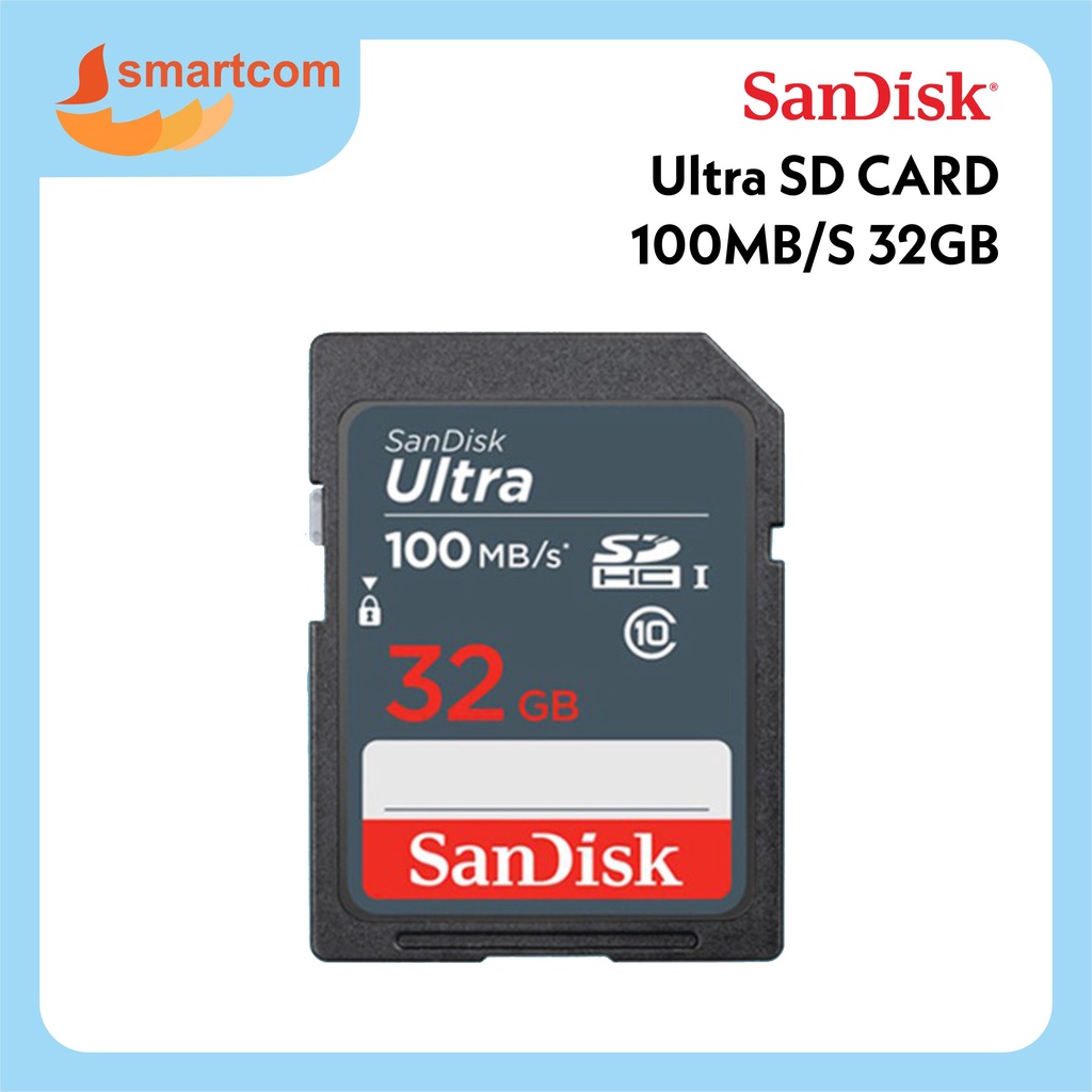 Thẻ Nhớ Sandisk SD 32GB 100MB / S Classic 10 Chất Lượng Cao