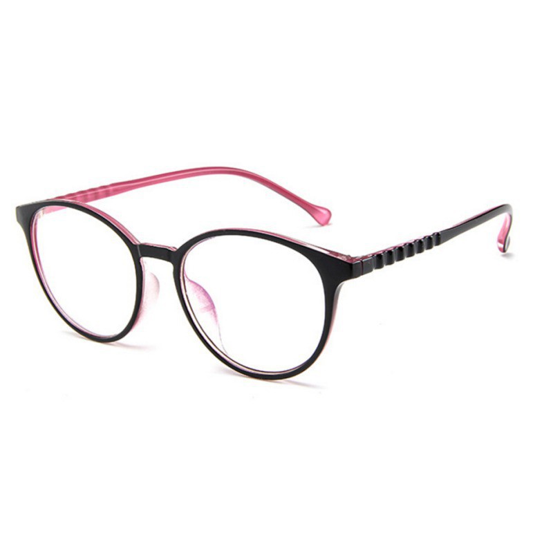 Kính giả cận màu trong suốt gọng tròn UV400 thời trang vintage cho cả nam và nữ | BigBuy360 - bigbuy360.vn